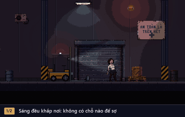Sáng đều khắp nơi, rồi tắt hết đèn